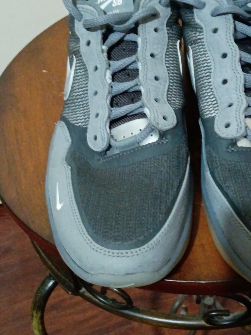 Nike SB Zoom PS8 Wolf Grey Cool Grey Skate Shoes Men’s Size 9.5 FV8493-001 - Picture 7 of 16